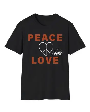 Ringo Starr Peace & Love Unisex Softstyle T-Shirt