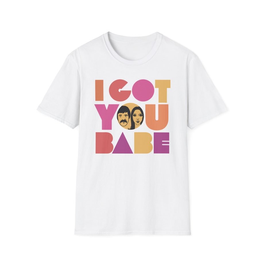 Sonny & Cher I Got You Babe Unisex Softstyle T-Shirt