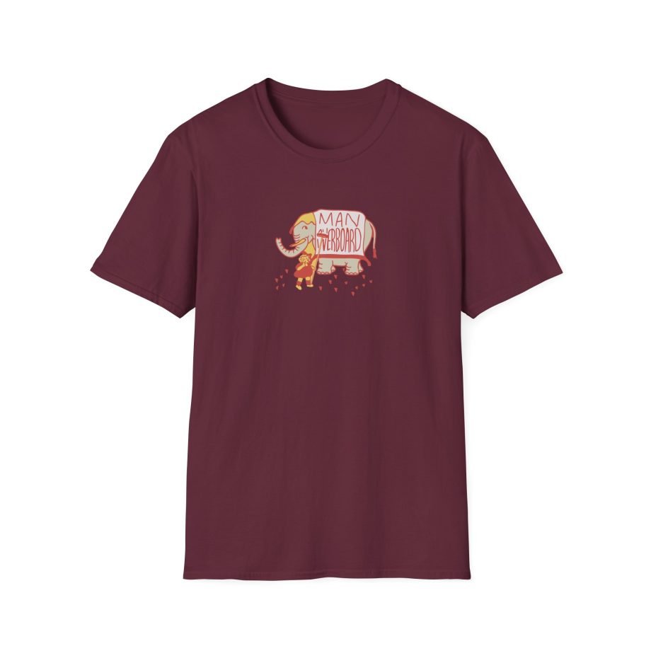 Man Overboard Elephant Unisex Softstyle T-Shirt