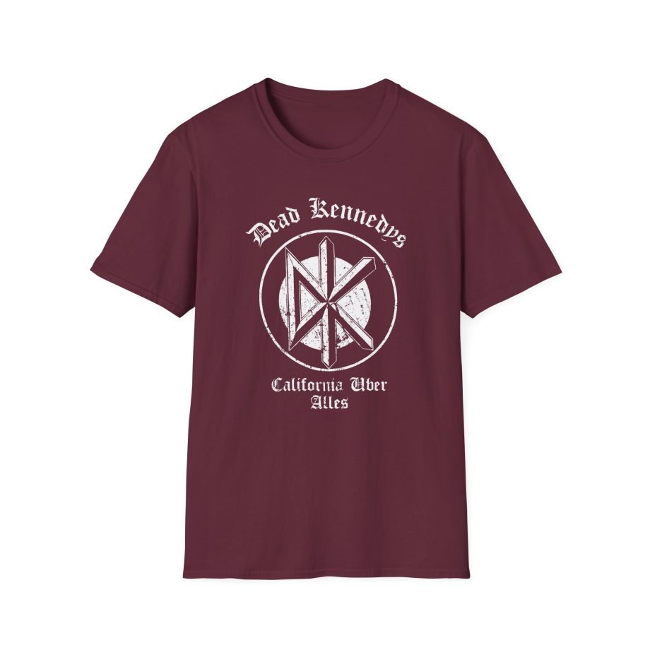 Dead Kennedys alifornia Uber Alles Unisex Softstyle T-Shirt