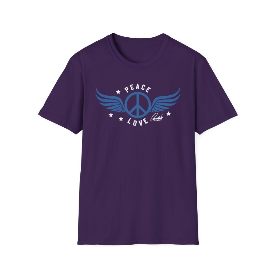 Ringo Starr Peace Love Unisex Softstyle T-Shirt