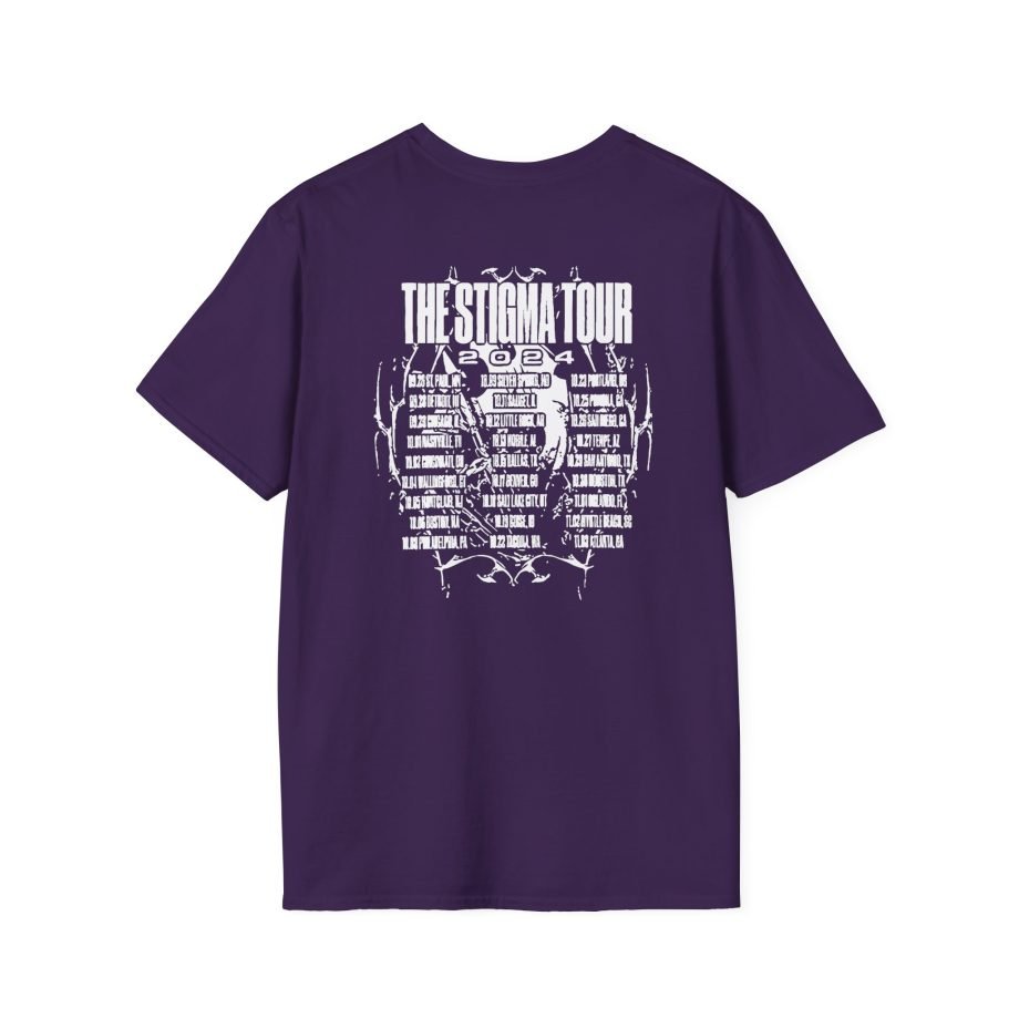 Wage War Tie Dye Stigma Tour Unisex Softstyle T-Shirt