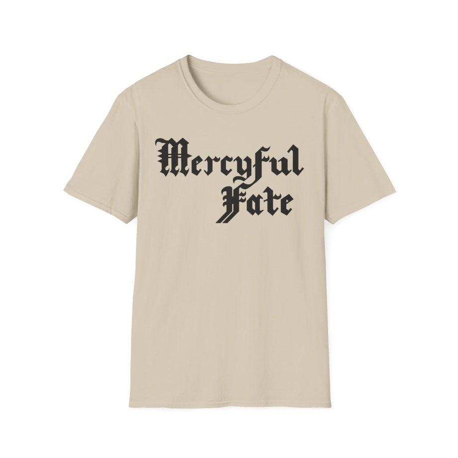 Mercyful Fate Black on Black Cross Unisex Softstyle T-Shirt