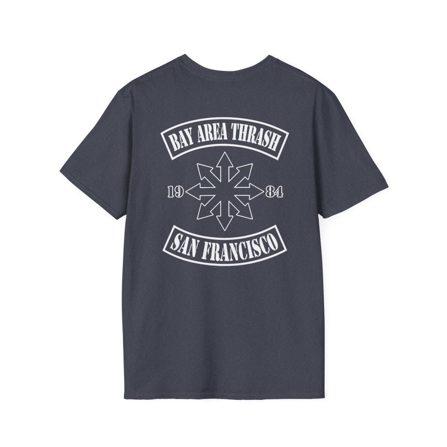 Heathen Bay Area Thrash Unisex Softstyle T-Shirt