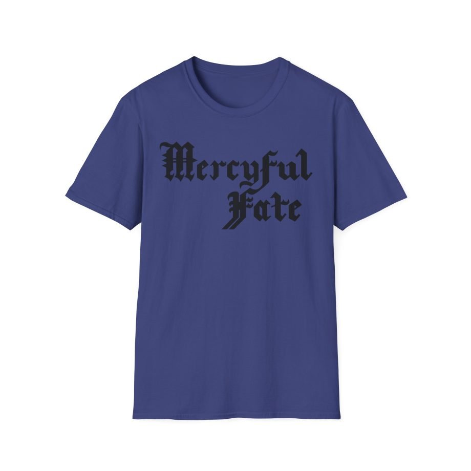 Mercyful Fate Black on Black Cross Unisex Softstyle T-Shirt