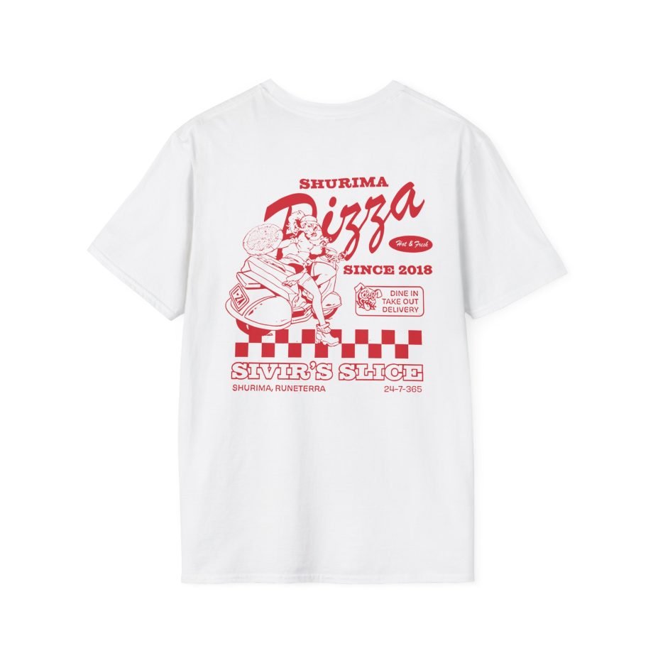 League Of Legends Pizza Delivery Sivir Unisex Softstyle T-Shirt