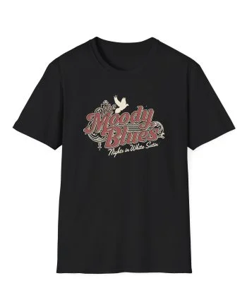 The Moody Blues Nights In White Satin Unisex Softstyle T-Shirt