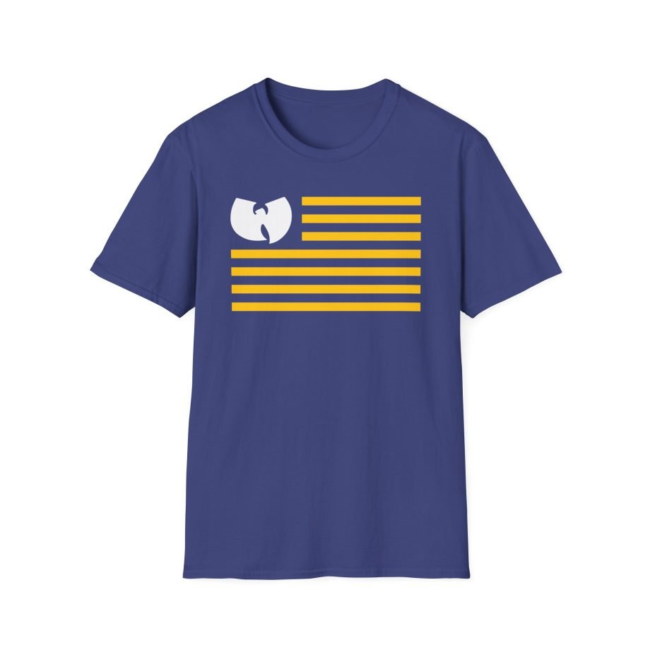 Wu Tang Clan Flag Unisex Softstyle T-Shirt