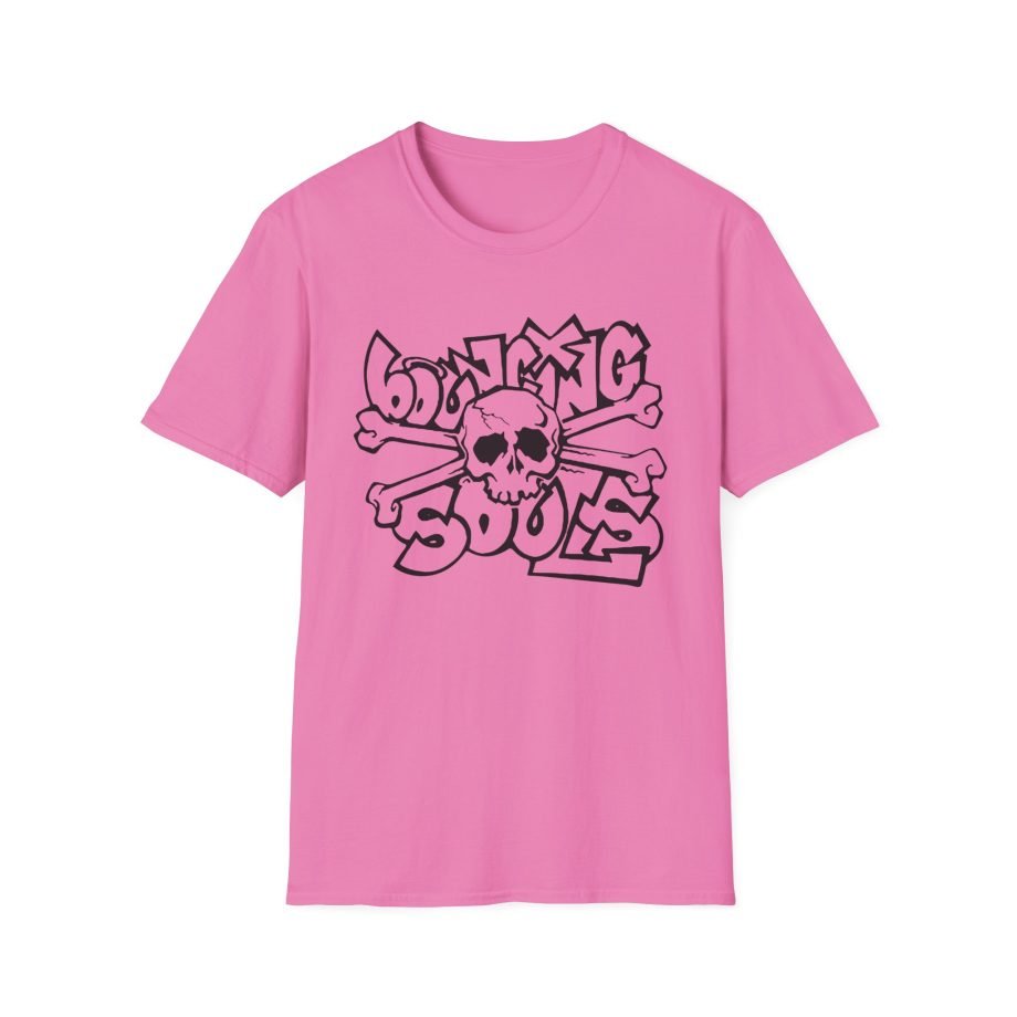 The Bouncing Souls Skull And Crossbones Unisex Softstyle T-Shirt