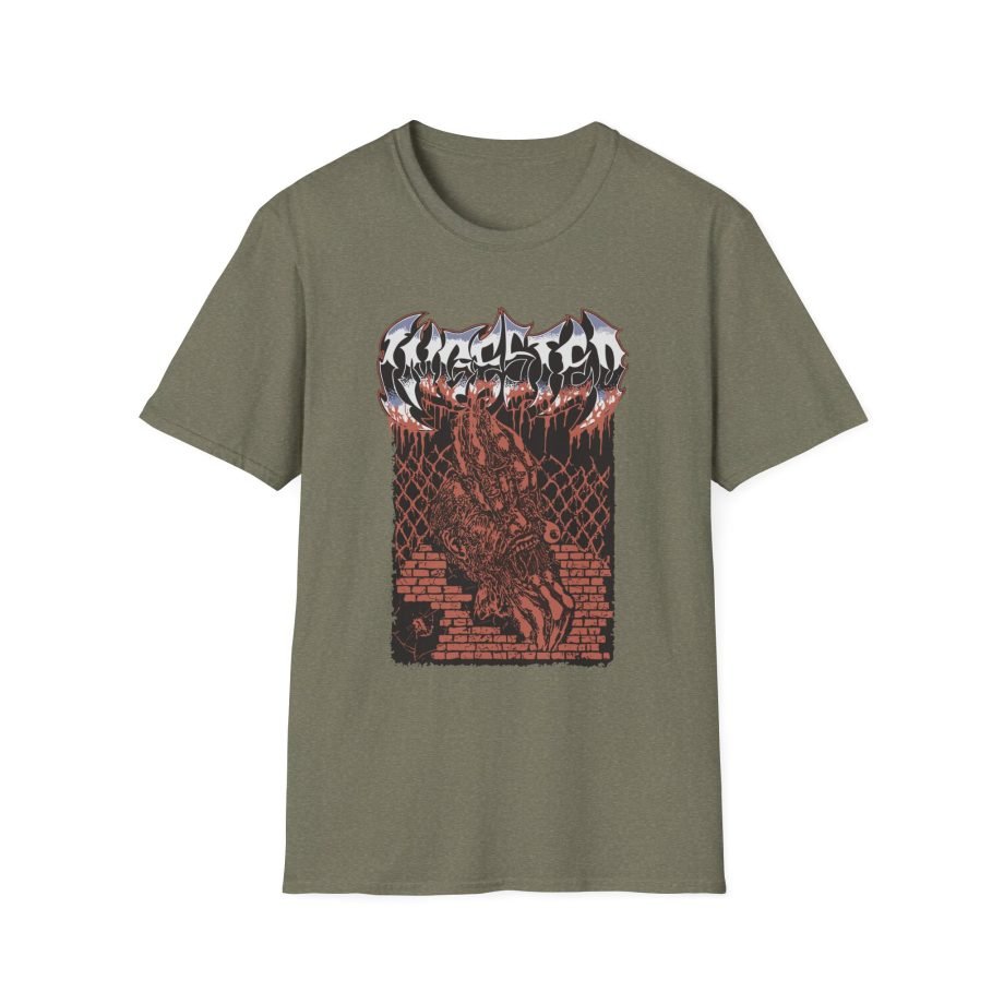 Ingested Face Ripper Unisex Softstyle T-Shirt