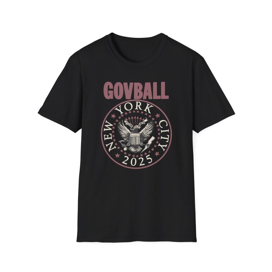 Gov Ball Gov Bop Lineup Unisex Softstyle T-Shirt