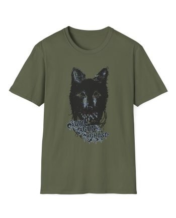 A Girl A Gun A Ghost Unisex Softstyle T-Shirt