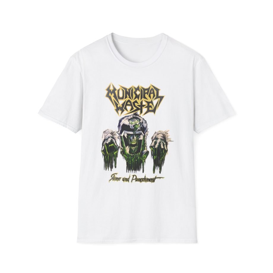 Municipal Waste Slime and Punishment Unisex Softstyle T-Shirt