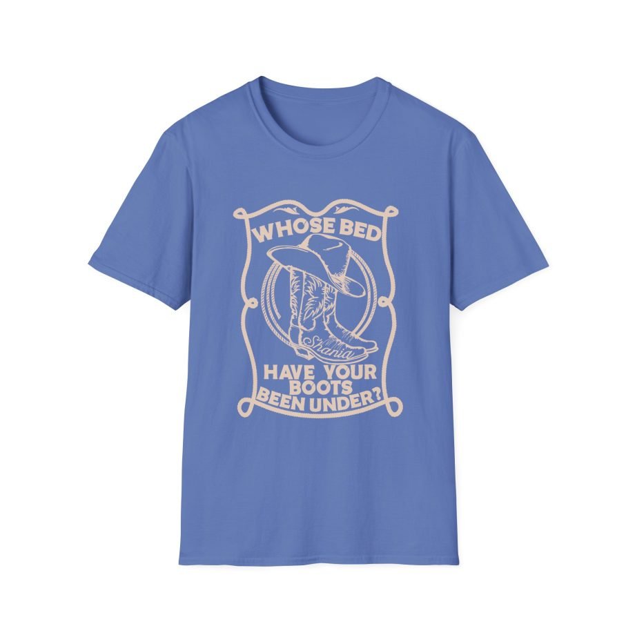 ST Whose Bed Have Your Boots Been Under  Unisex Softstyle T-Shirt