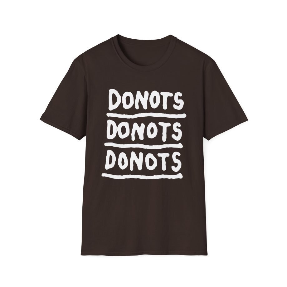 Donots Triple Logo Unisex Softstyle T-Shirt