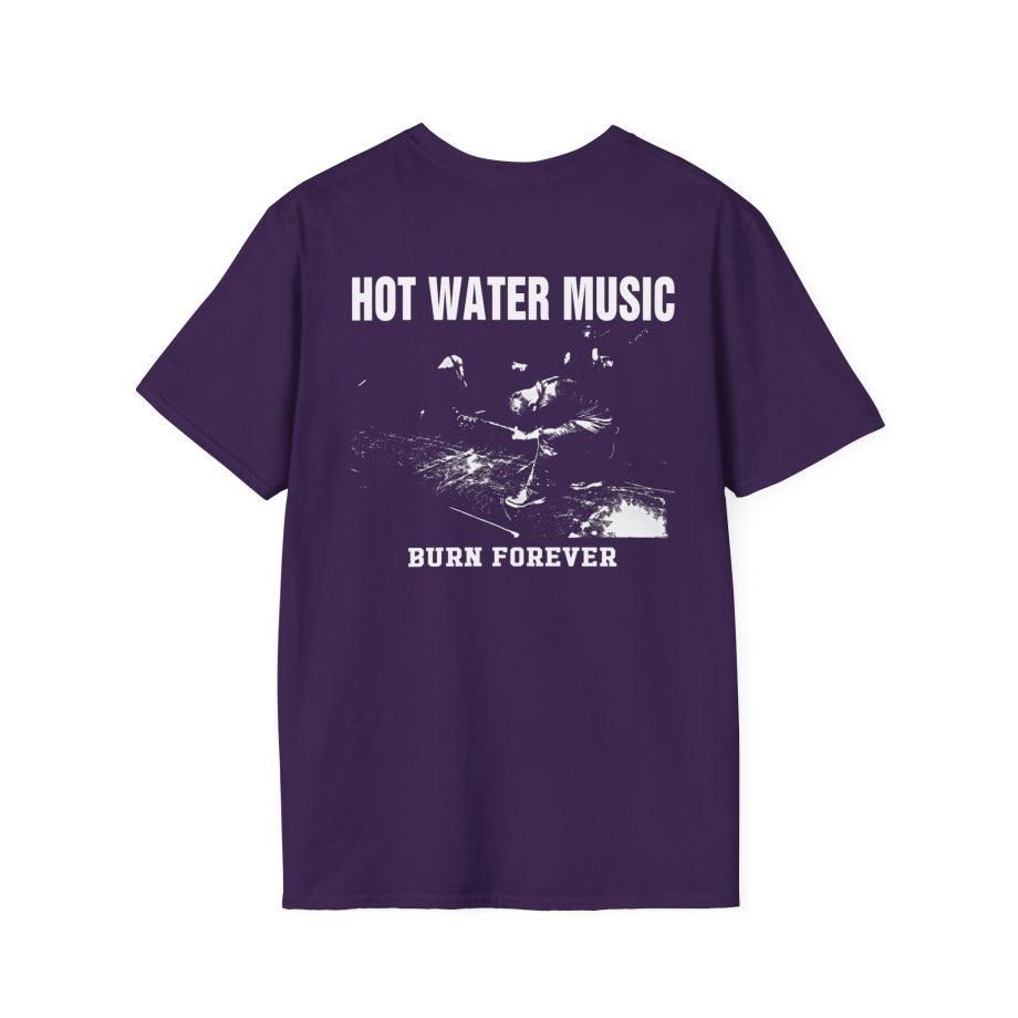 Hot Water Music Burn Forever Unisex Softstyle T-Shirt