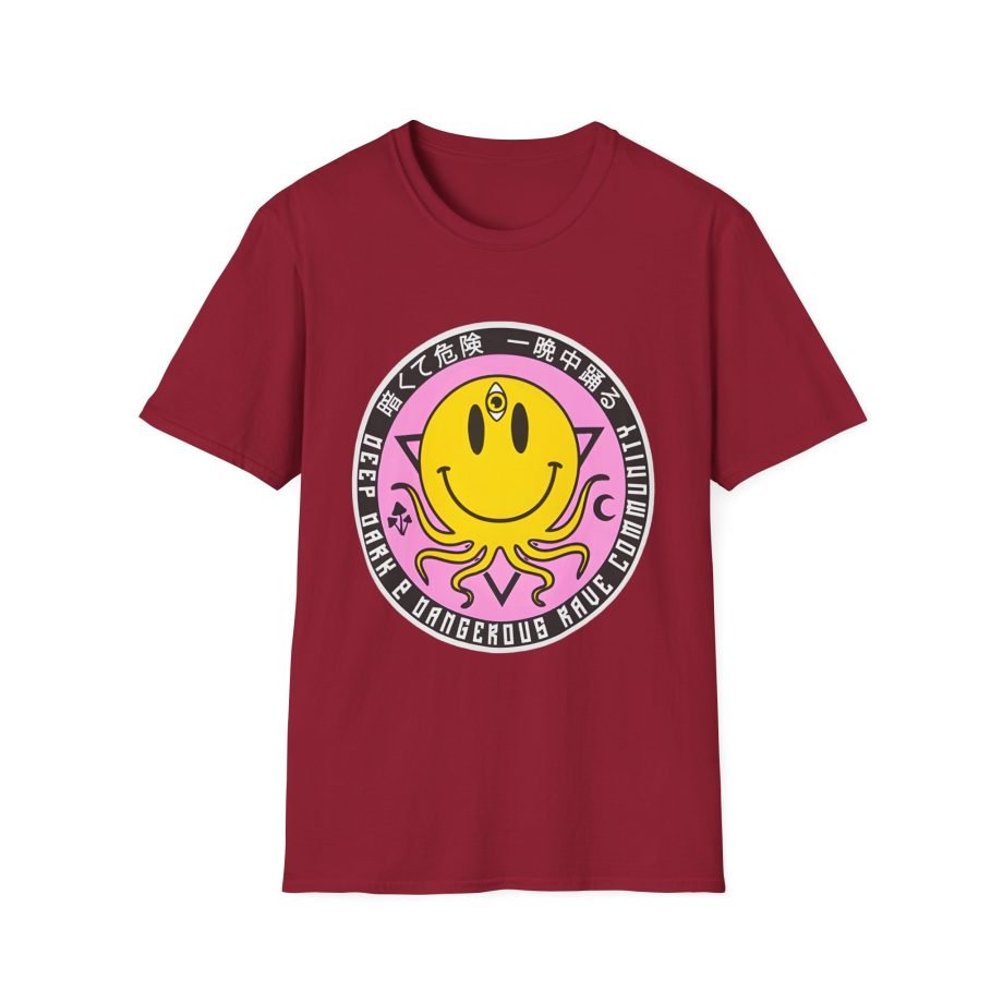 Deep Dark Dangerous Dance All Night Unisex Softstyle T-Shirt