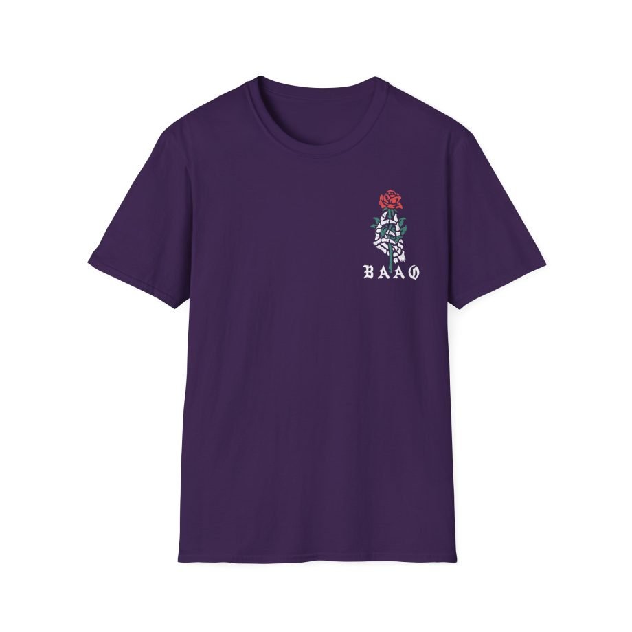 Being as an Ocean Skeleton Rose Unisex Softstyle T-Shirt