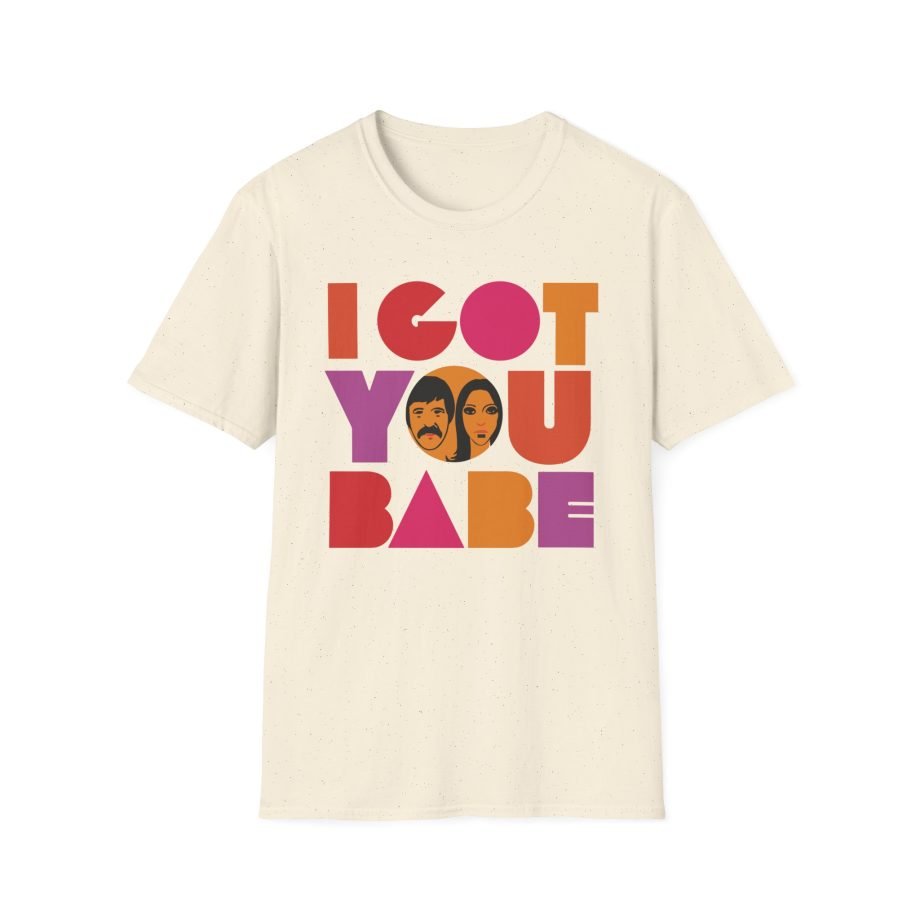 Sonny and Cher I Got You Babe Unisex Softstyle T-Shirt
