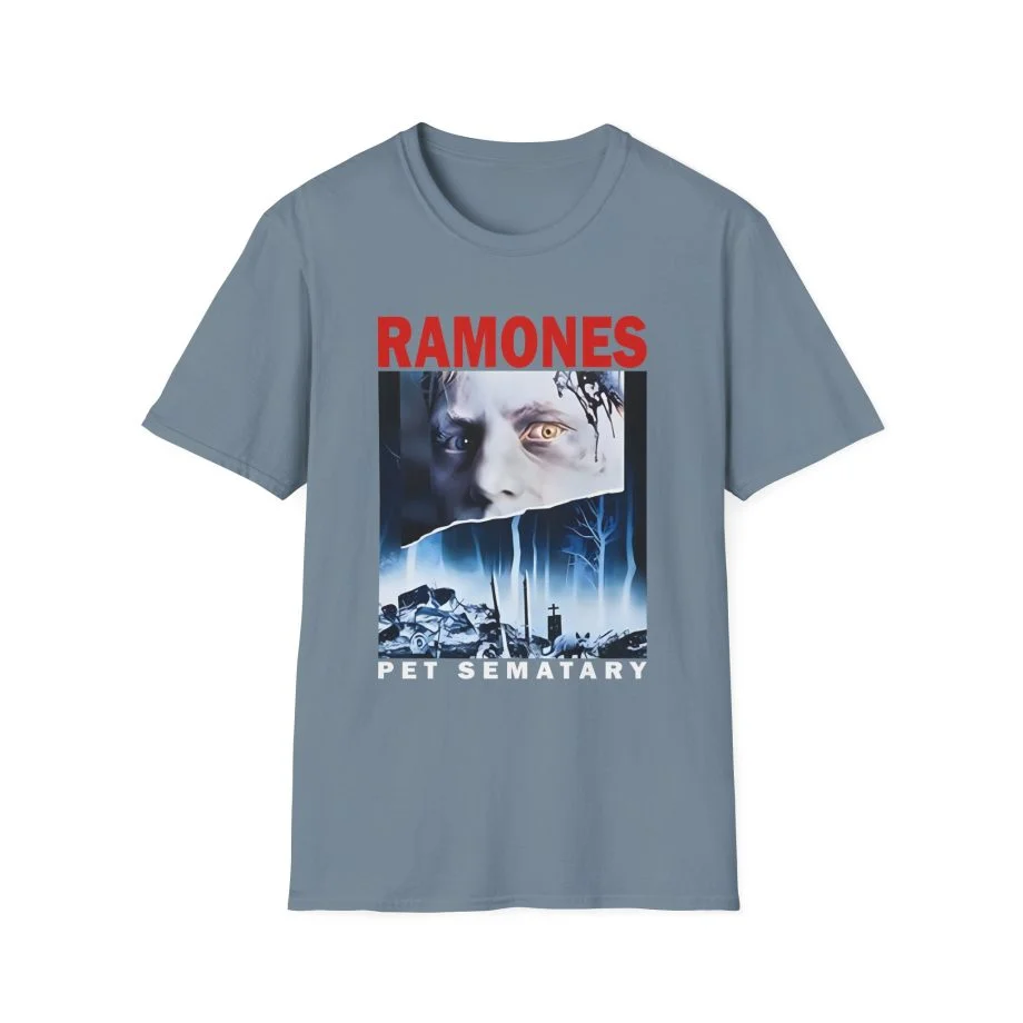 Ramones Pet Sematary T Shirt Unisex Softstyle T-Shirt