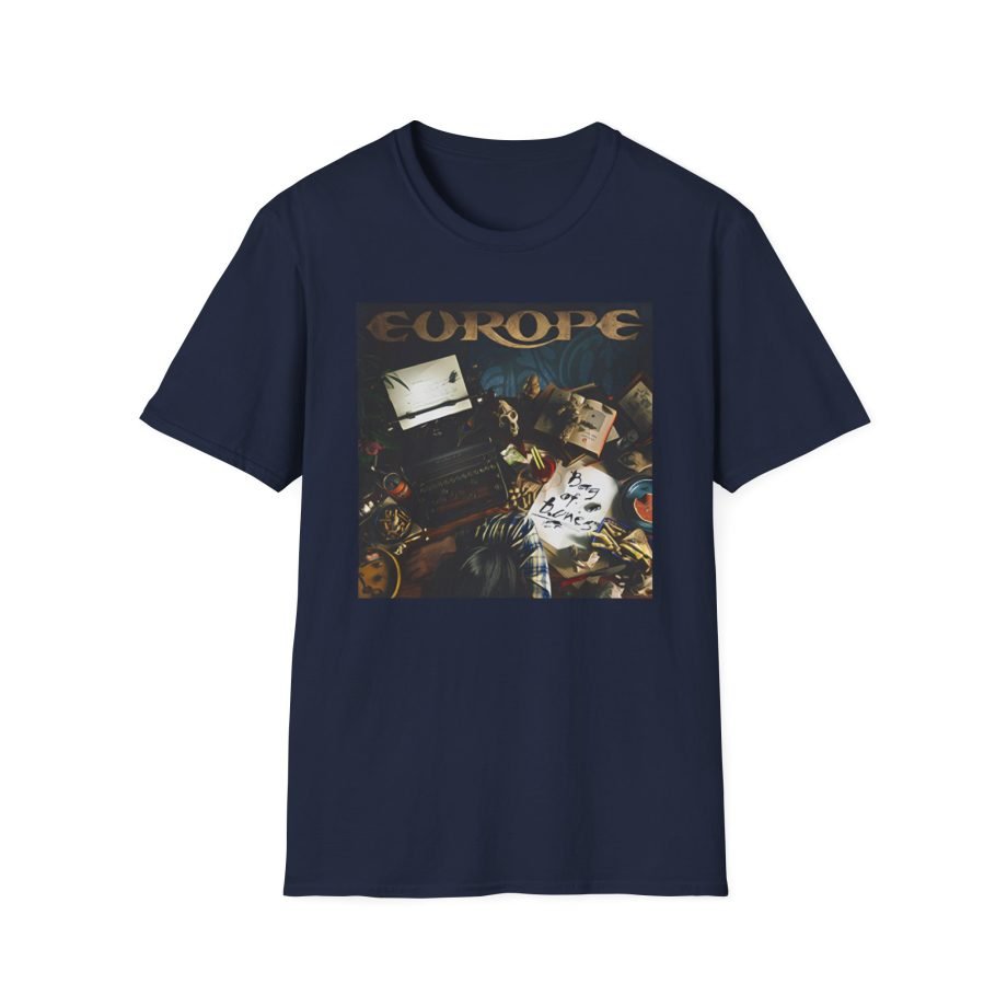 Europe Bag of Bones Cover Unisex Softstyle T-Shirt