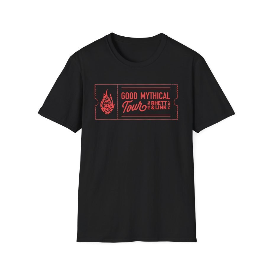 Good Mythical Morning Tour Collage unisex softstyle t-shirt