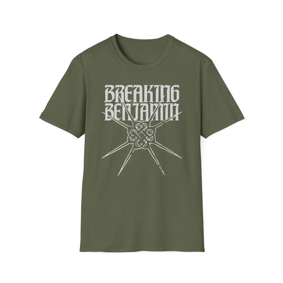 Breaking Benjamin Spike Logo Unisex Softstyle T-Shirt
