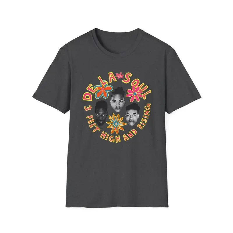 De La Soul 3 Feet High and Rising Unisex Softstyle T-Shirt