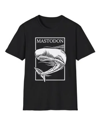 Mastodon White Whale Unisex Softstyle T-Shirt