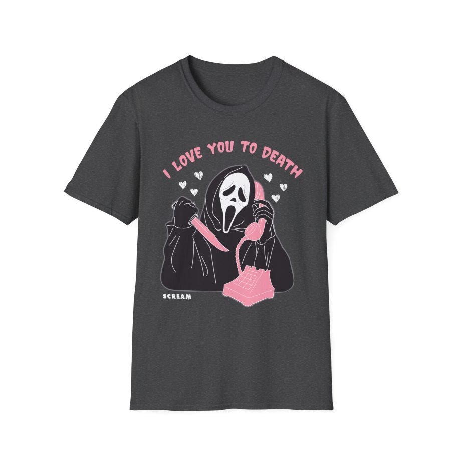 Ghostface Love You To Death Unisex Softstyle T-Shirt