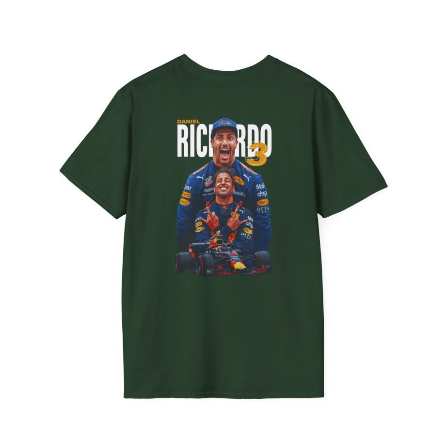F1 Daniel Ricciardo DR3 Unisex Softstyle T-Shirt