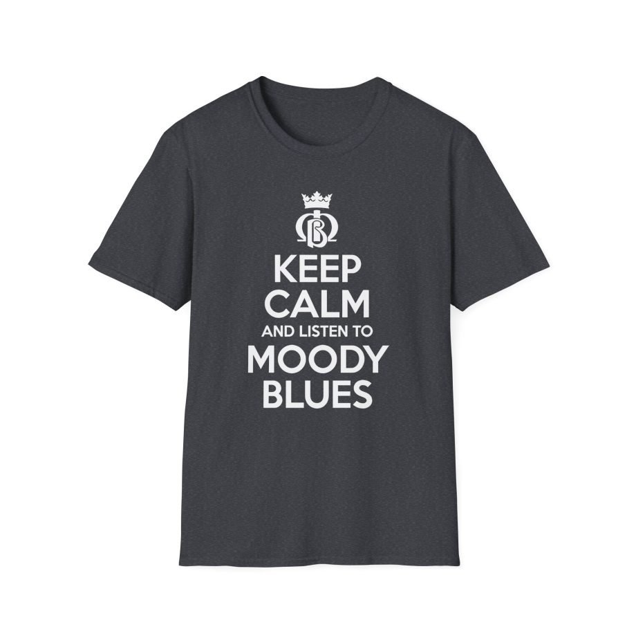 The Moody Blues Keep Calm and Listen Unisex Softstyle T-Shirt