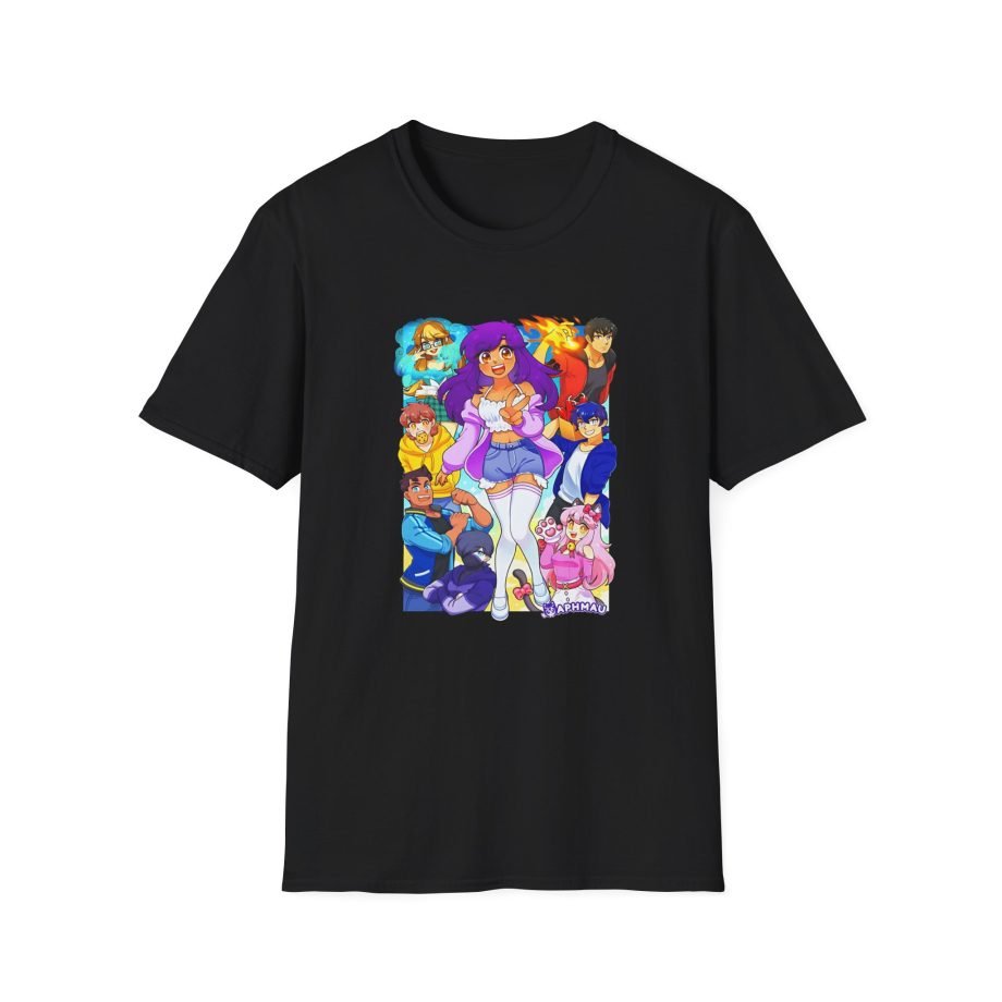 Aphmau & Friends Unisex Softstyle T-Shirt