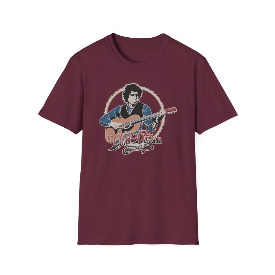 Bob Dylan Acoustic Unisex Softstyle T-Shirt