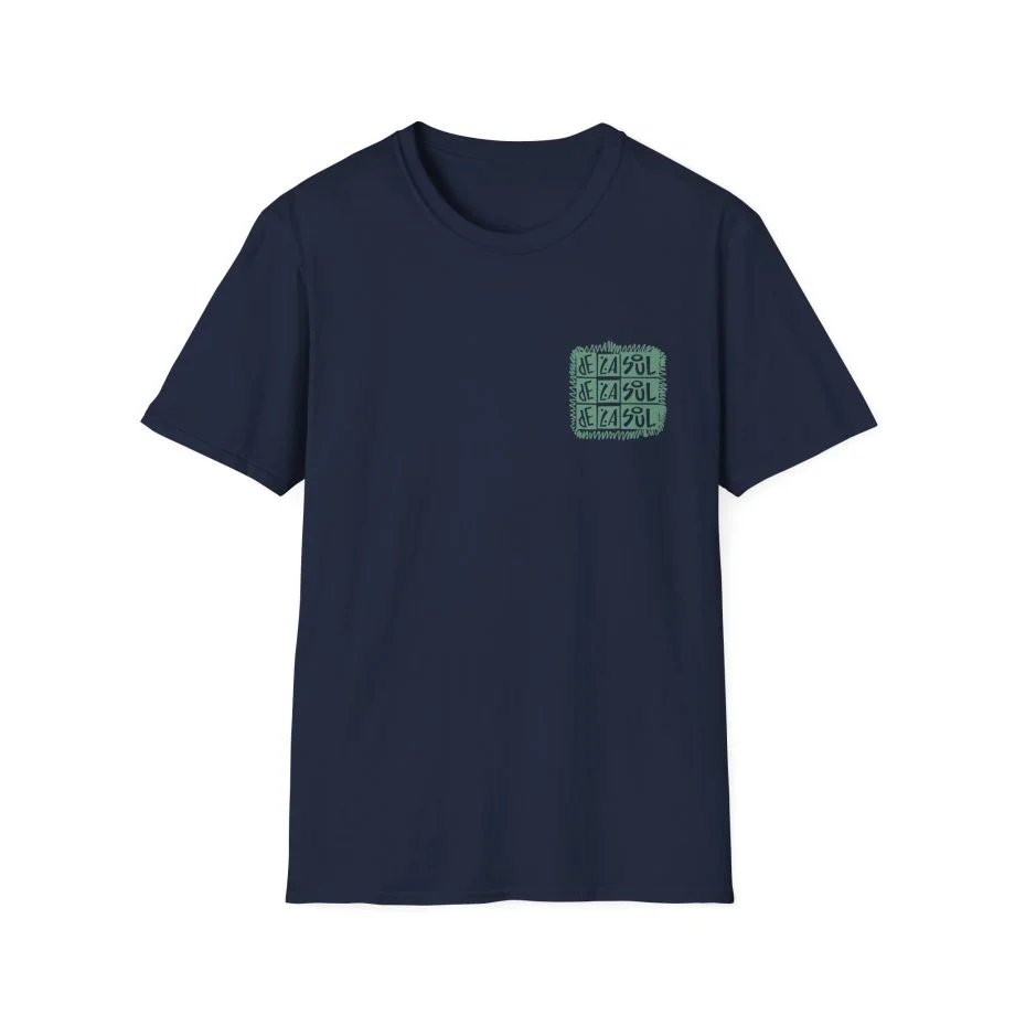 De La Soul Repeating Logo Unisex Softstyle T-Shirt