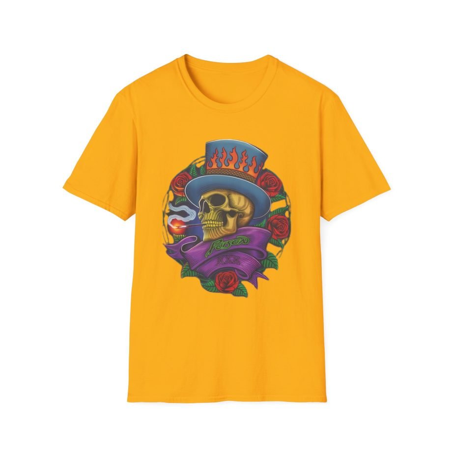 Poison Skull Unisex Softstyle T-Shirt