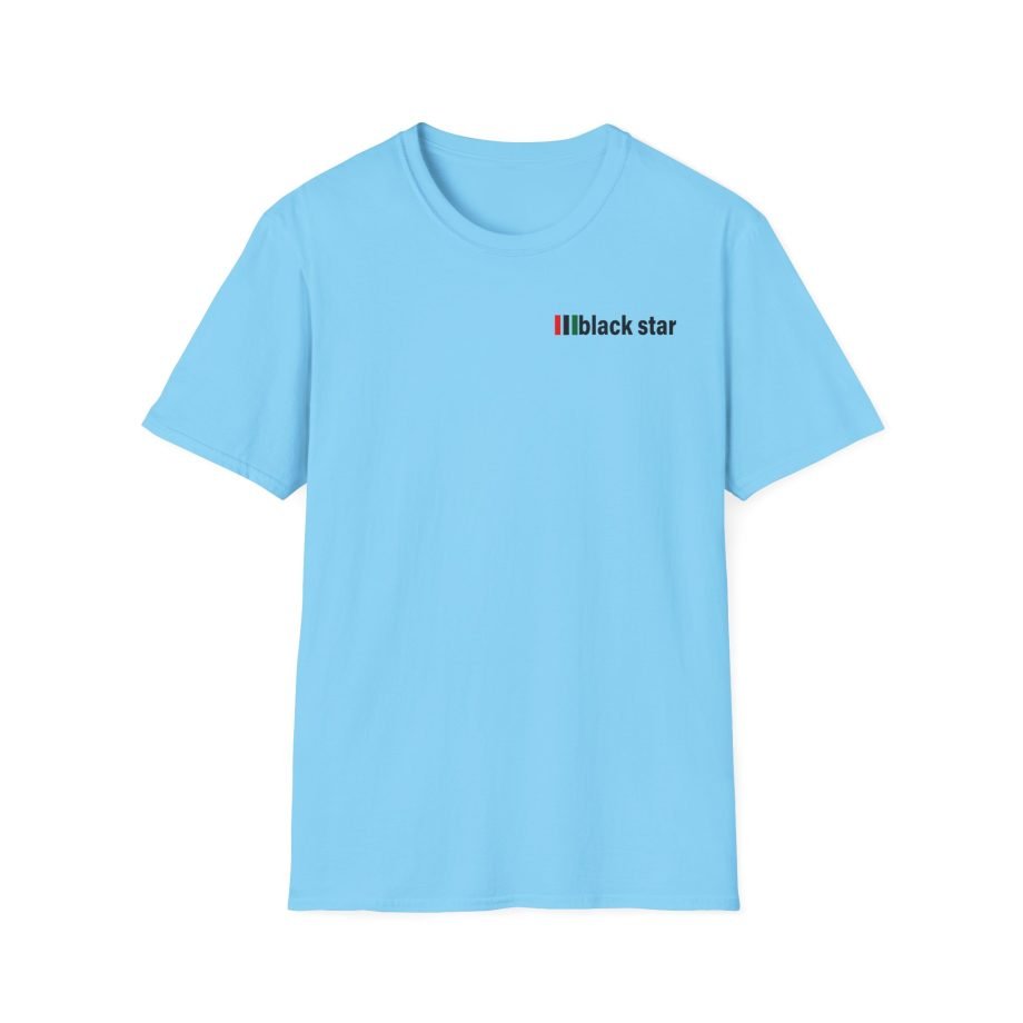 Black Star Logo Unisex Softstyle T-Shirt