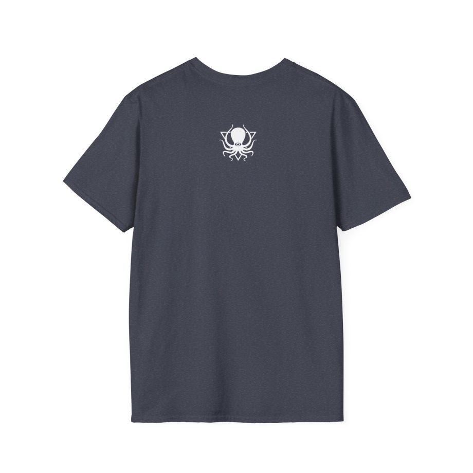 Deep Dark Dangerous Split Face Unisex Softstyle T-Shirt
