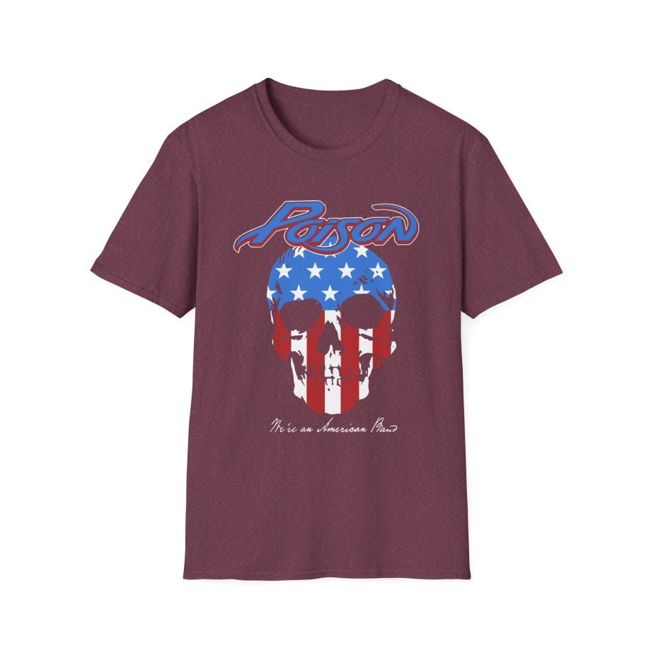 Poison American Band Unisex Softstyle T-Shirt