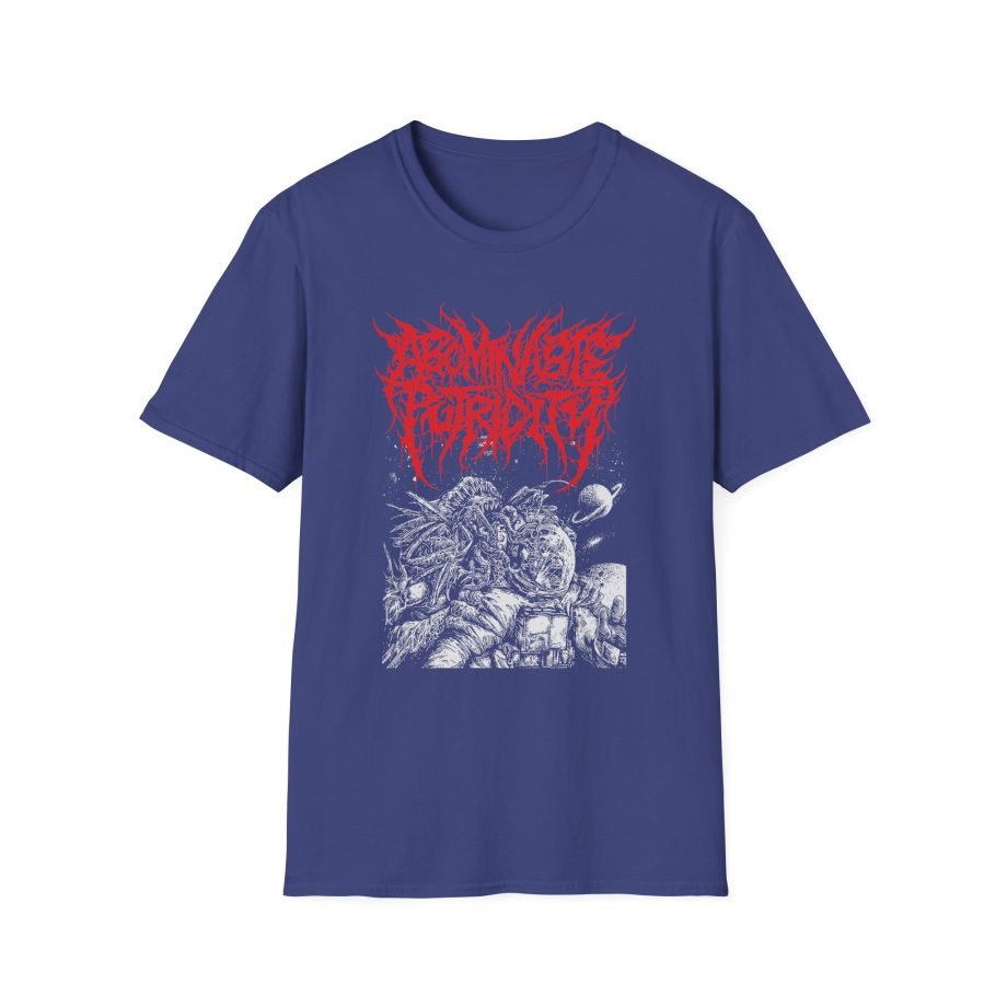 Abominable Putridity The Last Astronaut Red Logo Unisex Softstyle T-Shirt