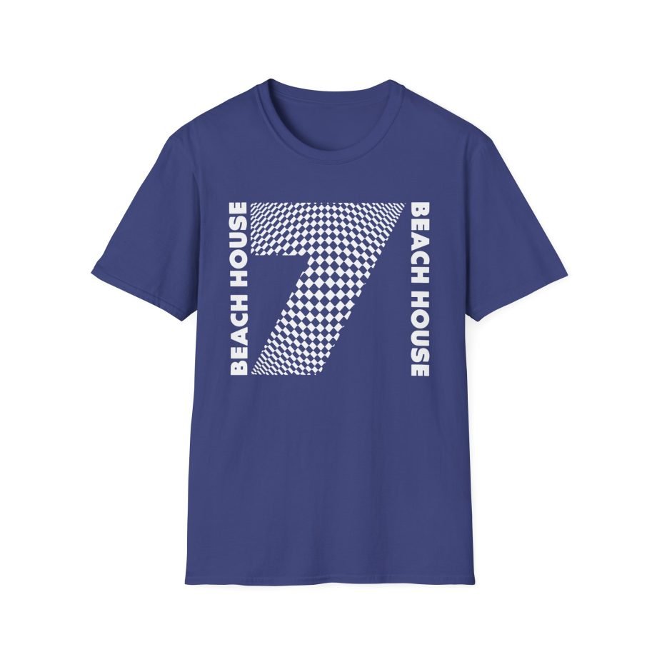 Beach House 7 Op Art Unisex Softstyle T-Shirt