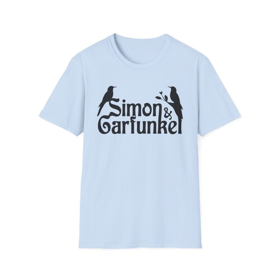 Simon and Garfunkel Birds Unisex Softstyle T-Shirt