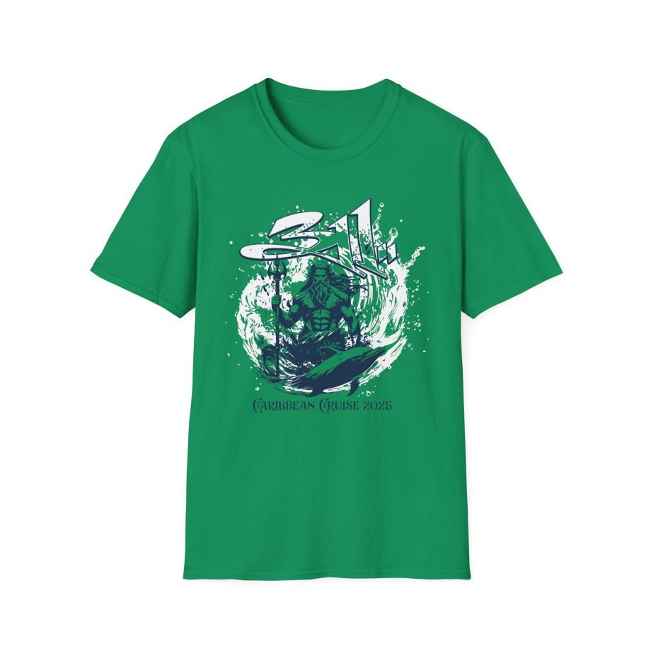 311 Caribbean Cruise 2025 Poseidon Unisex Softstyle T-Shirt