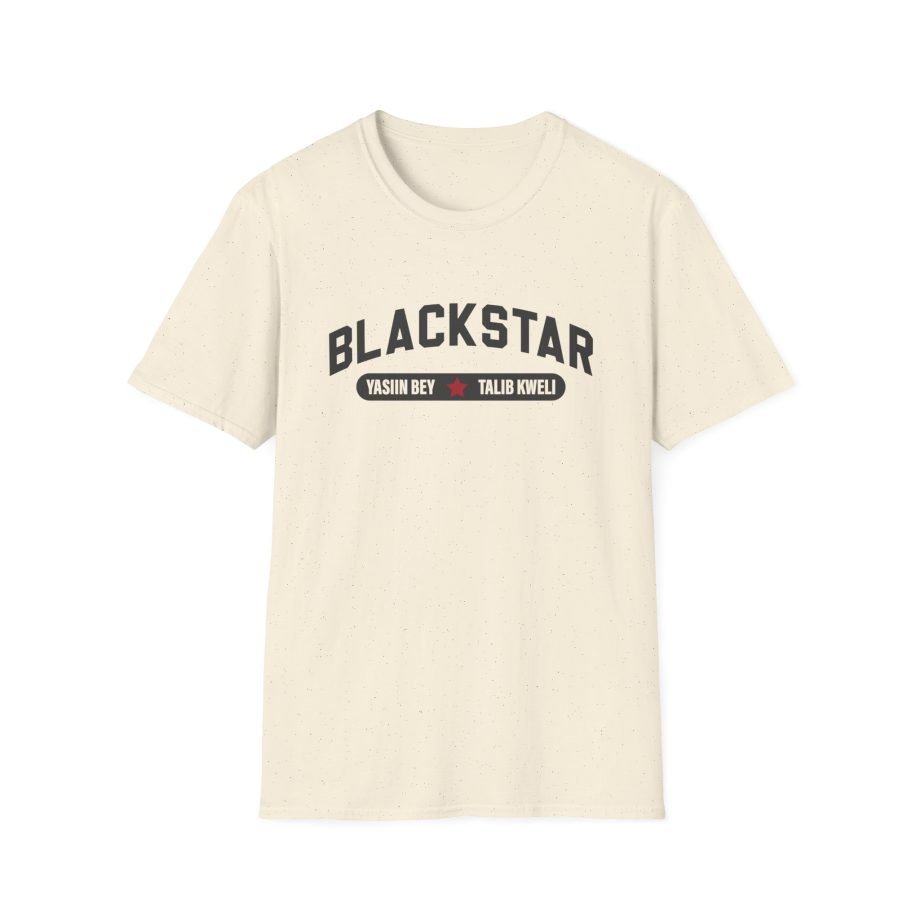 Black Star Varsity Unisex Softstyle T-Shirt