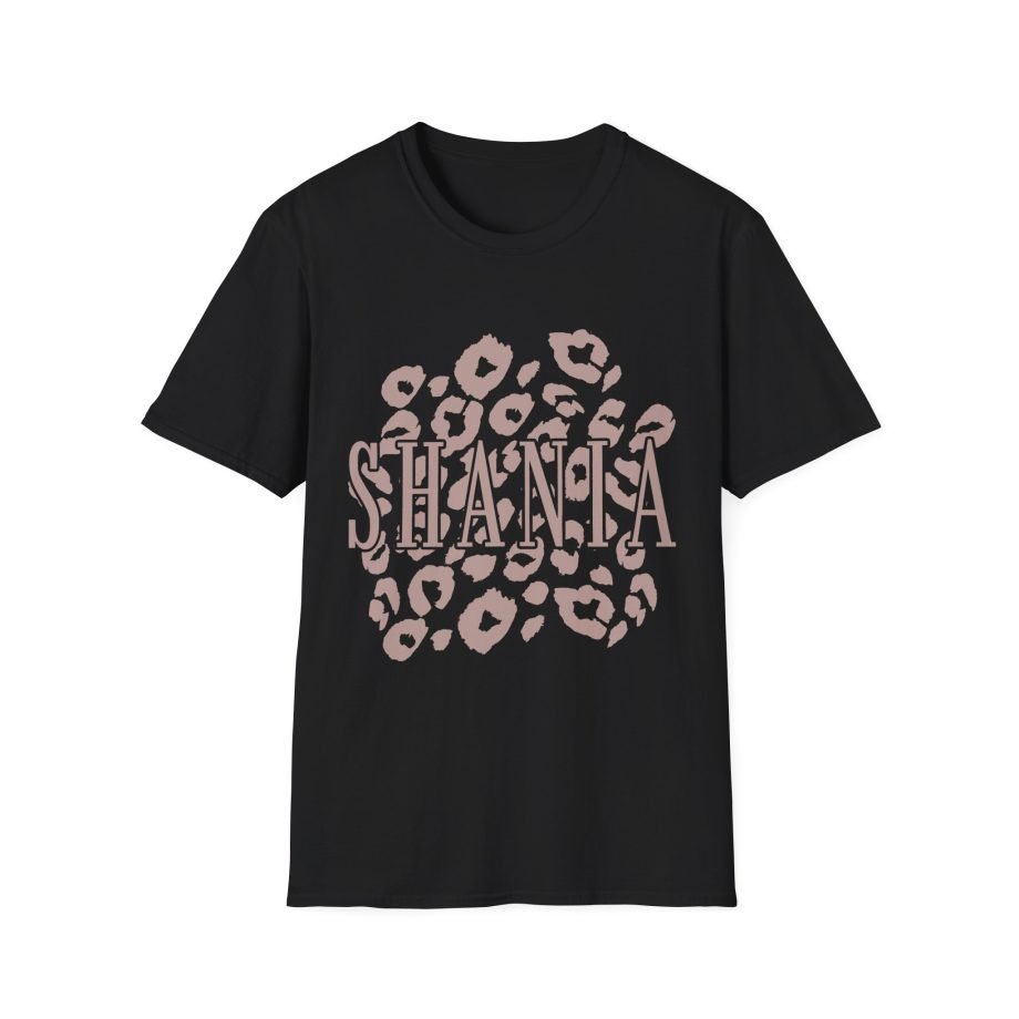 ST Shania Leopard Unisex Softstyle T-Shirt
