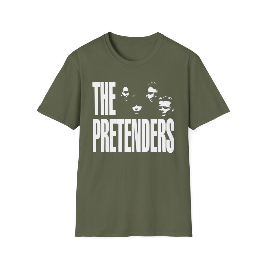 1984 the Pretenders Tour Unisex Softstyle T-Shirt