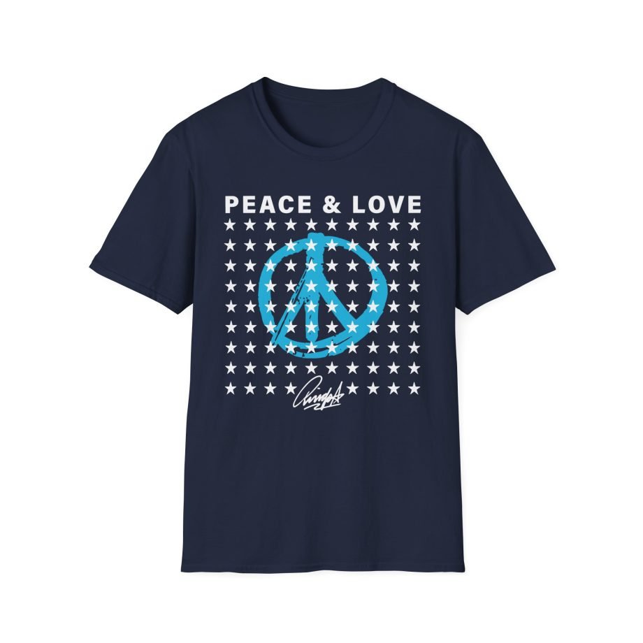 Ringo Starr Peace & Love Stars Unisex Softstyle T-Shirt