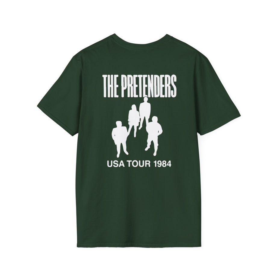 1984 the Pretenders Tour Unisex Softstyle T-Shirt