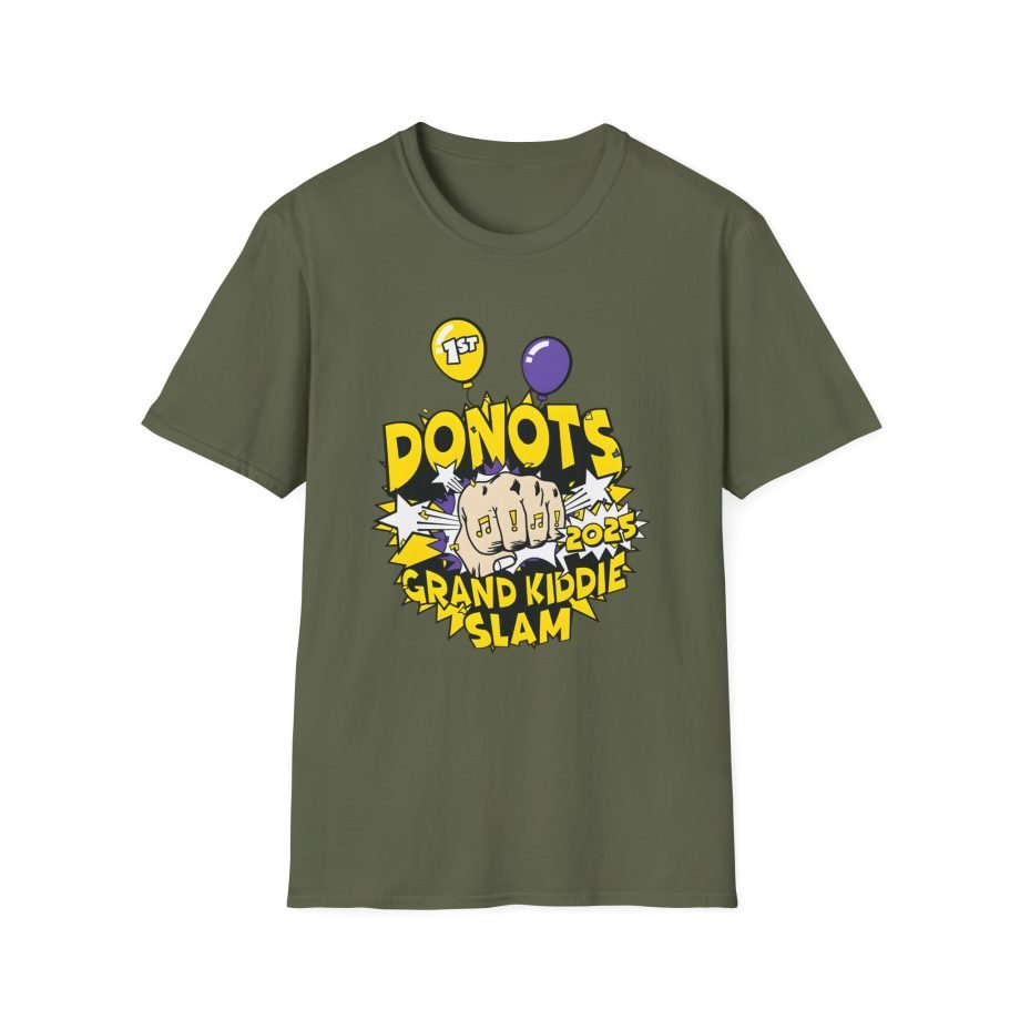 Donots Grand Kiddie Slam Unisex Softstyle T-Shirt