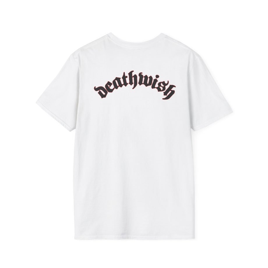 Deathwish Charred Skull unisex softstyle t-shirt